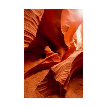 Dan Ballard 'Canyon Texture 2' Canvas Art,16x24